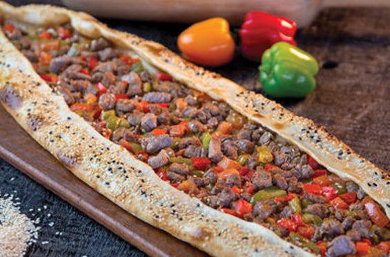 Meat Chops Pide